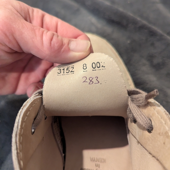 Men's Gray Suede Shoes - Picture 7 of 9